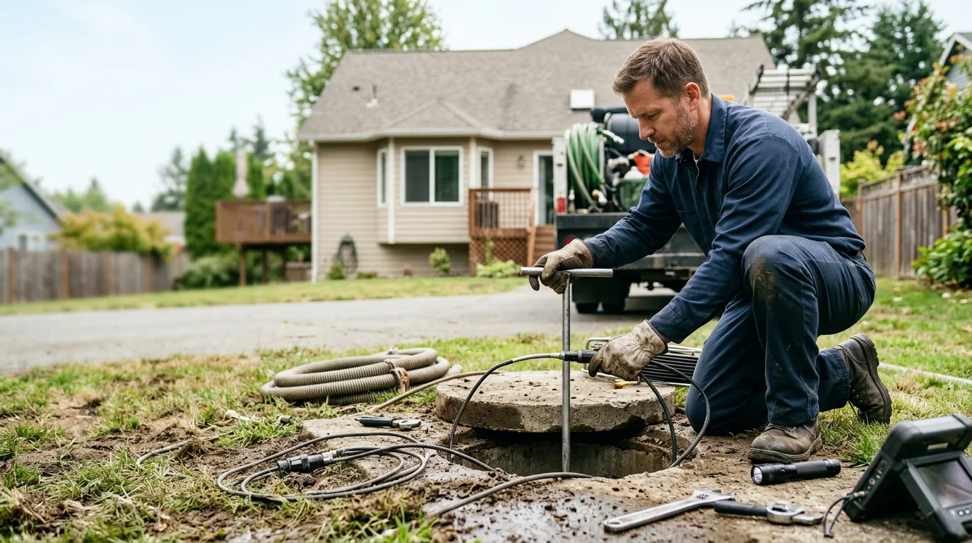 Septic Tank Pumping in Conway, WA